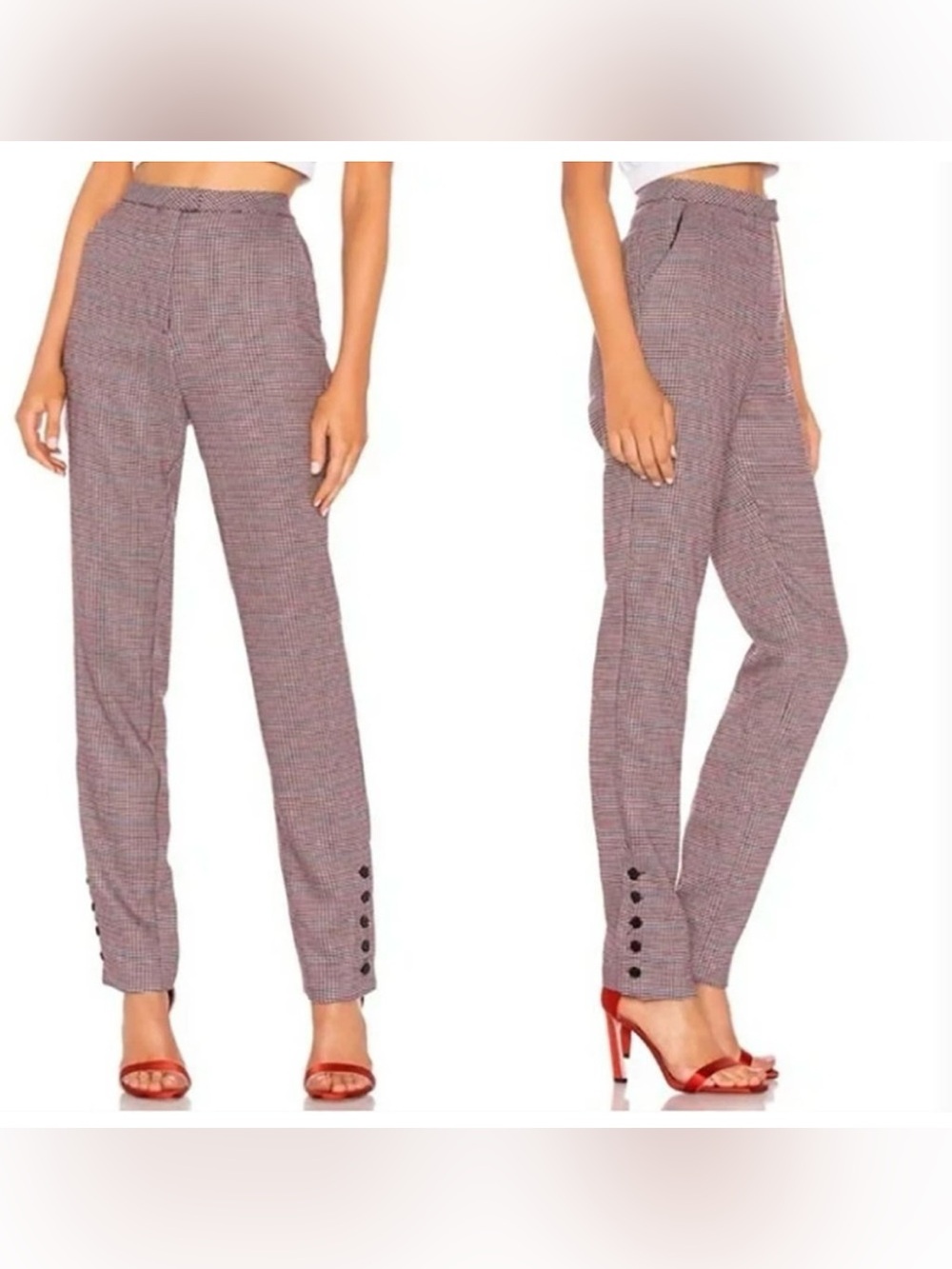 LPA High-Waist Straight-Leg Trousers XXS